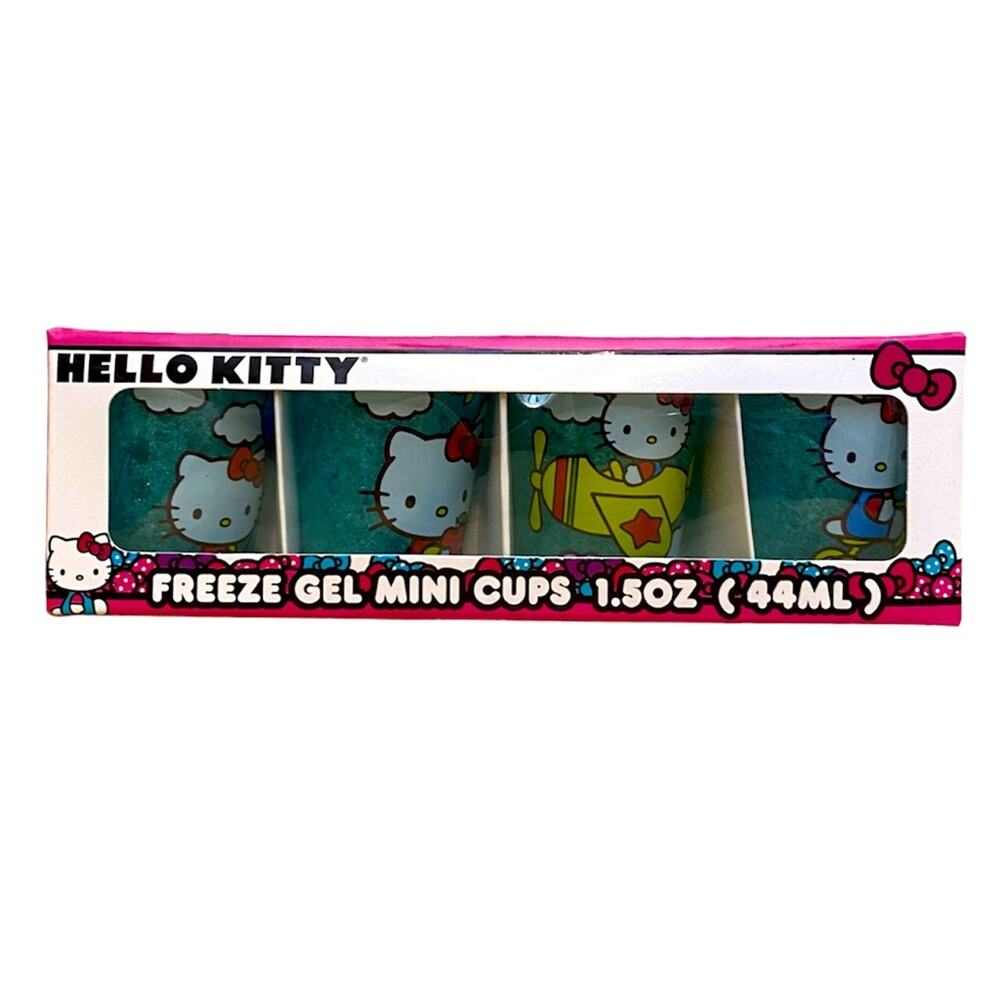 Hello Kitty by Sanrio Freeze Gel Mini Cups 1.5 oz